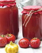 Домашний томатный сок на зиму