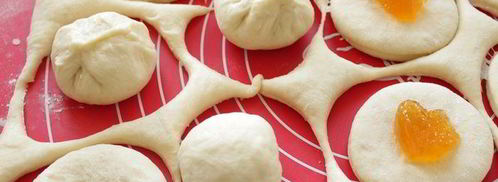 бухтели с абрикосовым джемом. Шаг 8