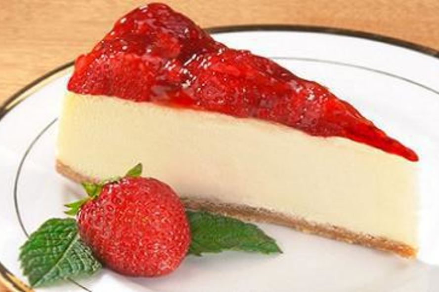 Рецепт чизкейка с клубничным джемом