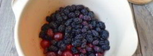 джем из вишни и шелковицы. Шаг 3