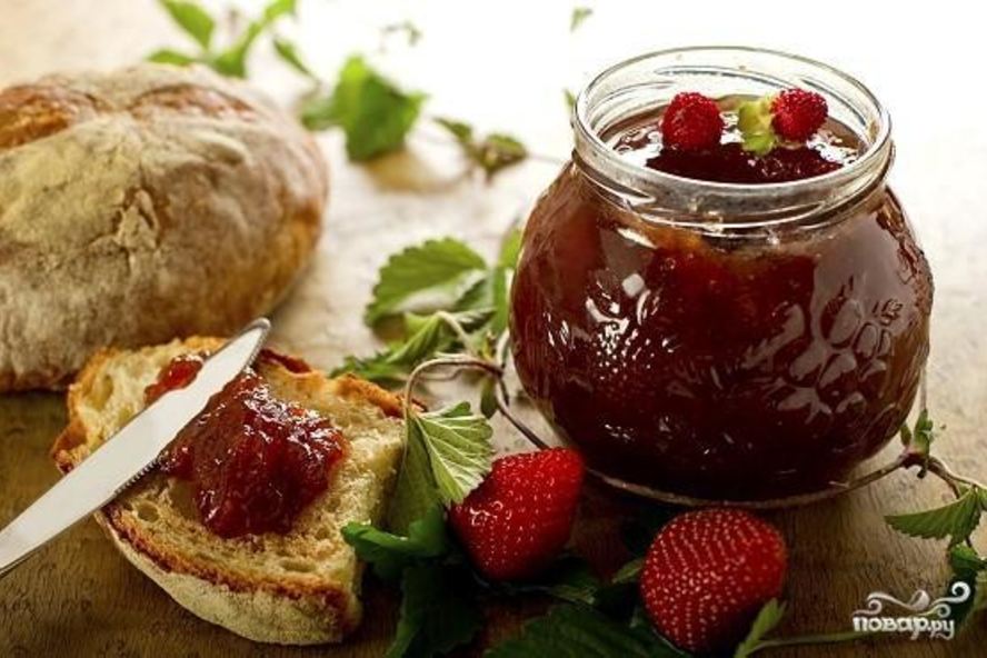 Рецепт джема из земляники