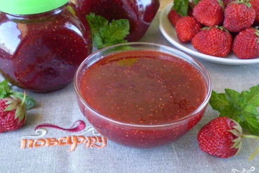Рецепт клубничного джема