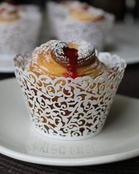 Краффины с джемом