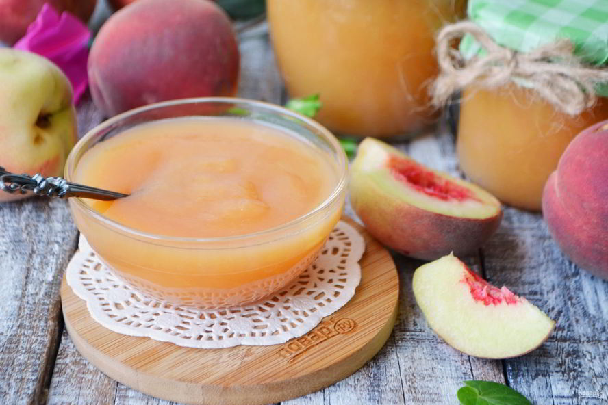 Рецепт персикового джема