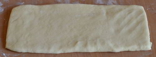 песочные полоски с джемом и орехами. Шаг 3