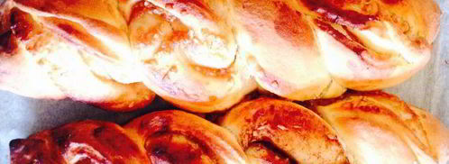 творожная коса с джемом. Шаг 12