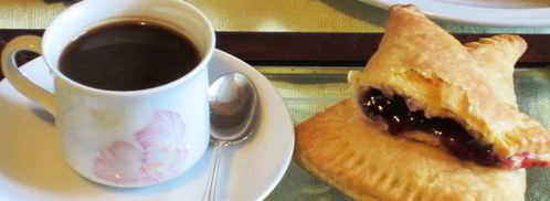 творожные треугольники с джемом. Шаг 6