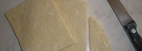 творожные вертушки с джемом. Шаг 4