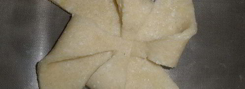 творожные вертушки с джемом. Шаг 7