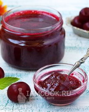 Вишневый джем без косточек