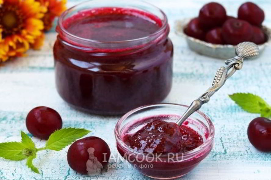 Рецепт вишневого джема без косточек