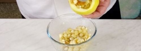 запеченные яблоки с бананом и абрикосовым джемом. Шаг 3