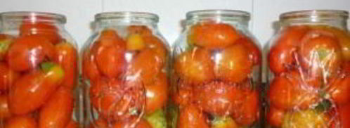 фаршированные помидоры на зиму. Шаг 9