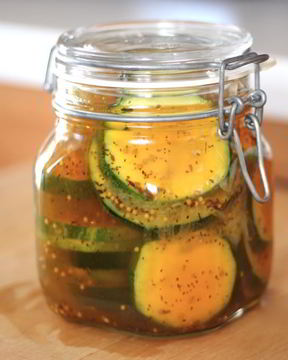 Кабачки кусочками на зиму