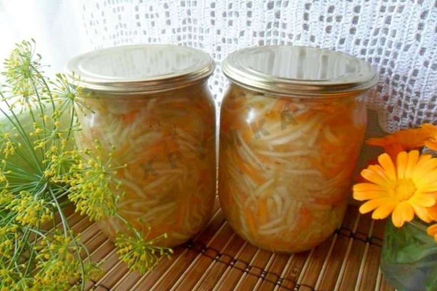 Рецепт кабачков по-корейски на зиму