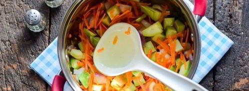 кабачки с луком и морковью на зиму. Шаг 7