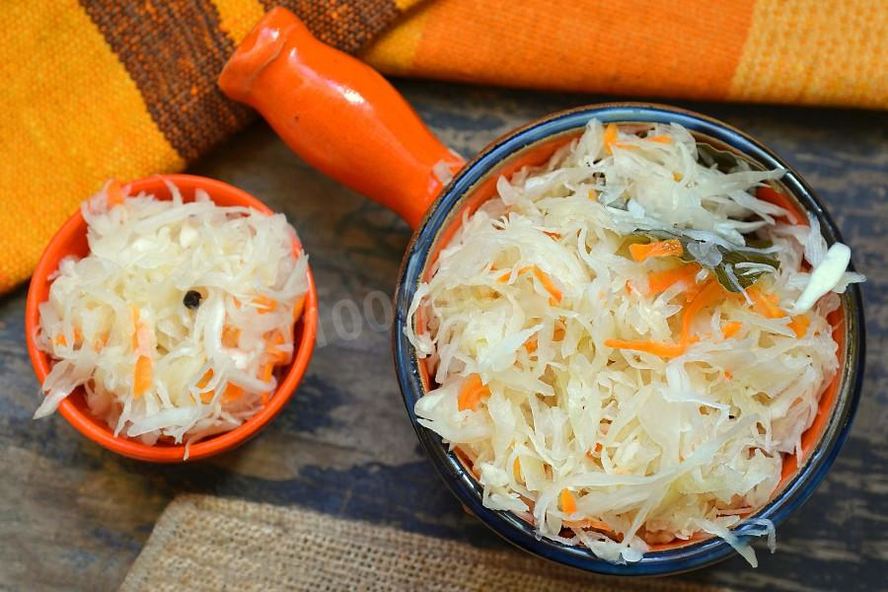 Рецепт капусты в банке квашеная на зиму хрустящая