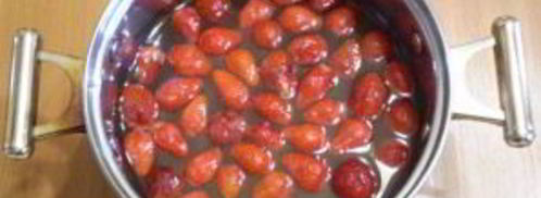 клубничный компот. Шаг 4