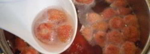 клубничный компот. Шаг 5