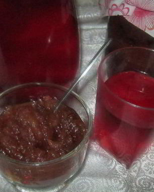 Компот и джем из яблок и смородины