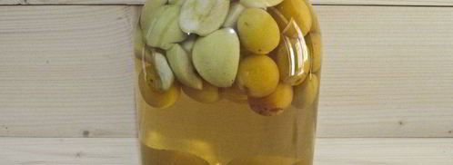 компот из абрикосов и яблок на зиму. Шаг 11