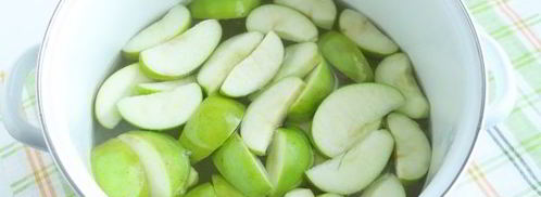 компот из брусники с яблоками на зиму. Шаг 8