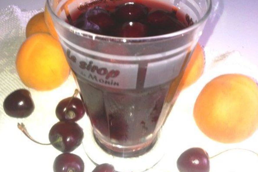 Рецепт компота из черешни