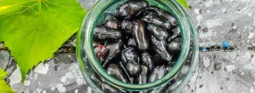 компот из черного винограда на зиму. Шаг 8