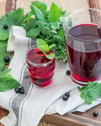 Компот из черной смородины