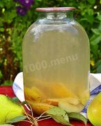 Компот из груш с лимонной кислотой