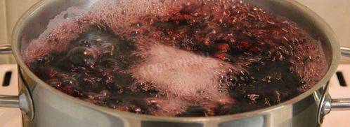 компот из ирги и малины на зиму. Шаг 6