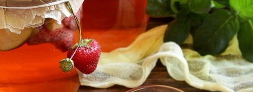 компот из клубники и яблок. Шаг 13