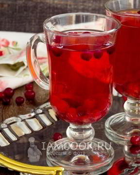 Компот из клюквы