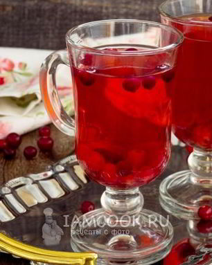 Компот из клюквы