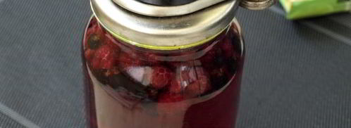 компот из малины и смородины. Шаг 8