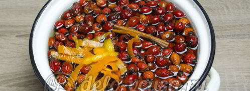 компот из шиповника. Шаг 4