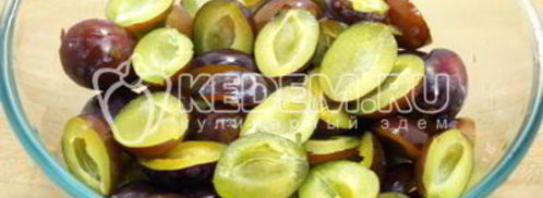 компот из сливы на зиму. Шаг 3