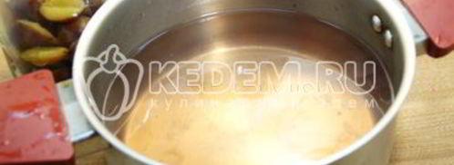 компот из сливы на зиму. Шаг 6