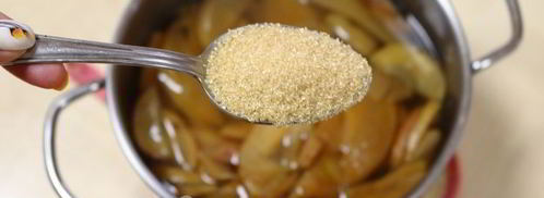 компот из сушеных яблок, изюма и кураги. Шаг 11