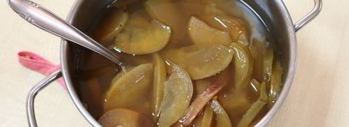 компот из сушеных яблок, изюма и кураги. Шаг 13