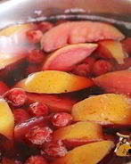 Компот из вишни и яблок на зиму