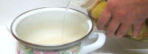 компот из яблок и апельсинов на зиму. Шаг 10