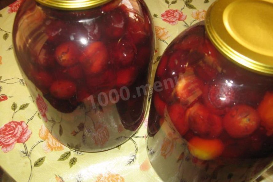 Рецепт сливового компота из сливы с косточками