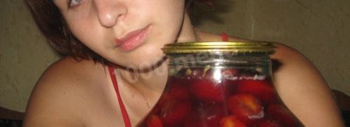 сливовый компот из сливы с косточками. Шаг 8