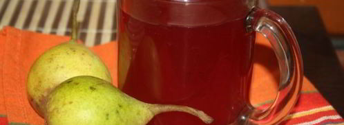 яблочно-грушевый компот с ежевикой. Шаг 5