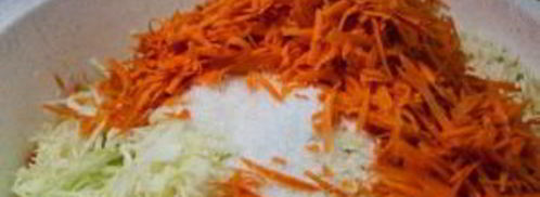 квашеная капуста с клюквой. Шаг 8