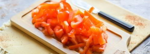 лечо без моркови и лука. Шаг 8