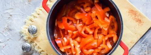 лечо без моркови и лука. Шаг 9