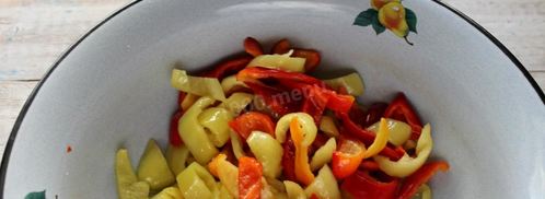 лечо без помидоров на зиму. Шаг 5