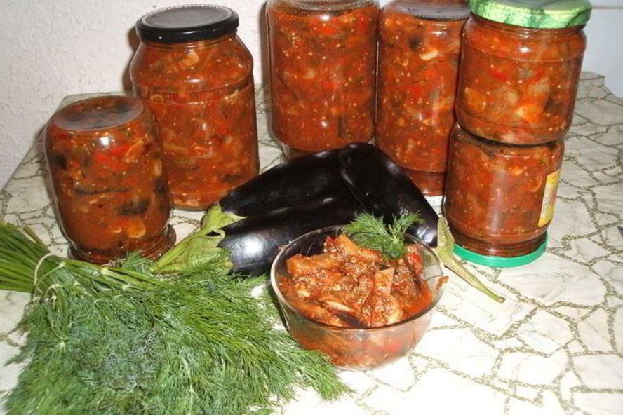 Рецепт лечо из баклажанов и томатов